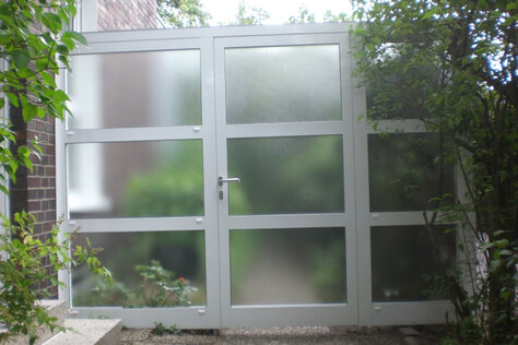 Referenz von Metallbau Maroldt: Hoftor