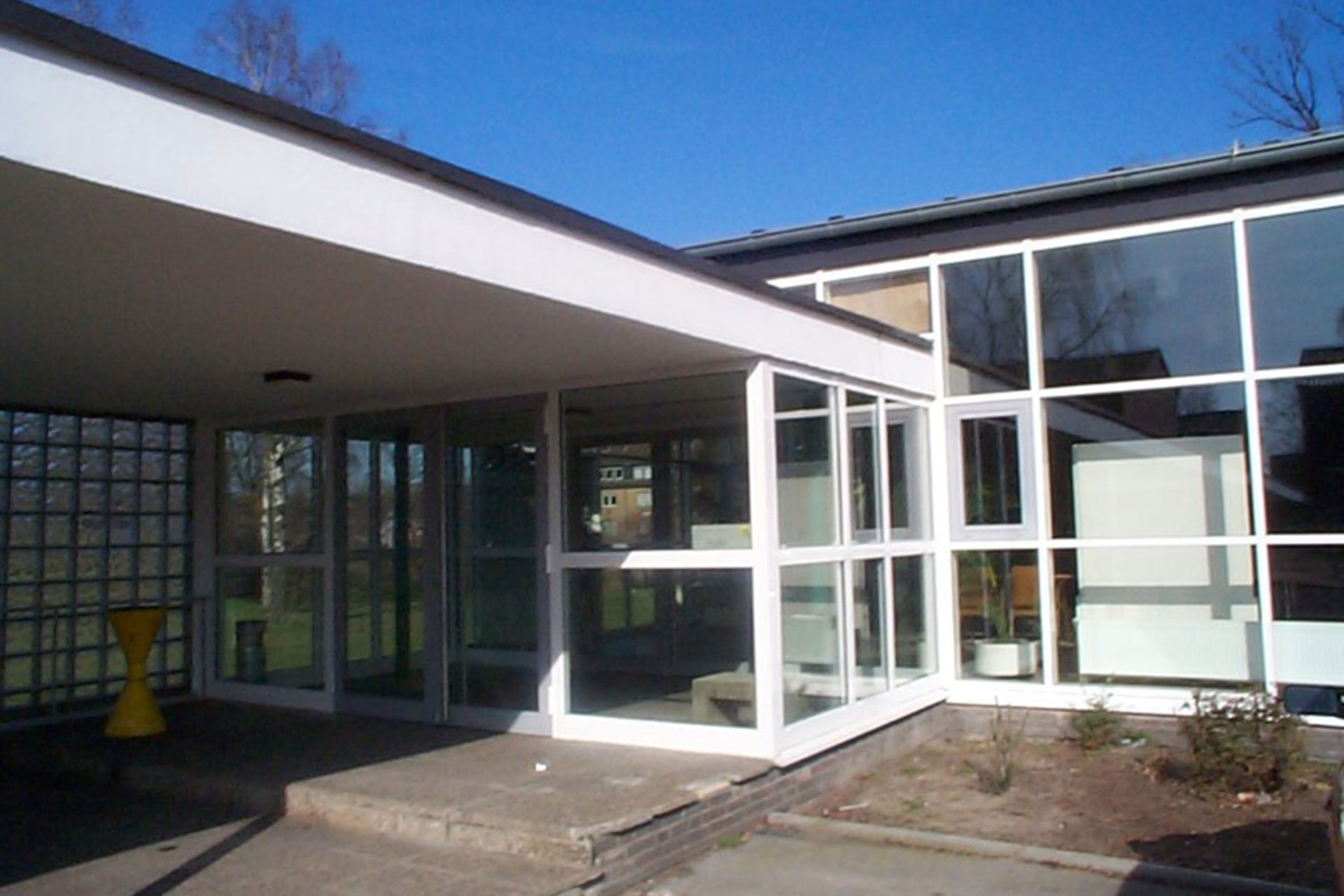 Eingangsbereich aus Glas – von Metallbau Maroldt aus Hamm