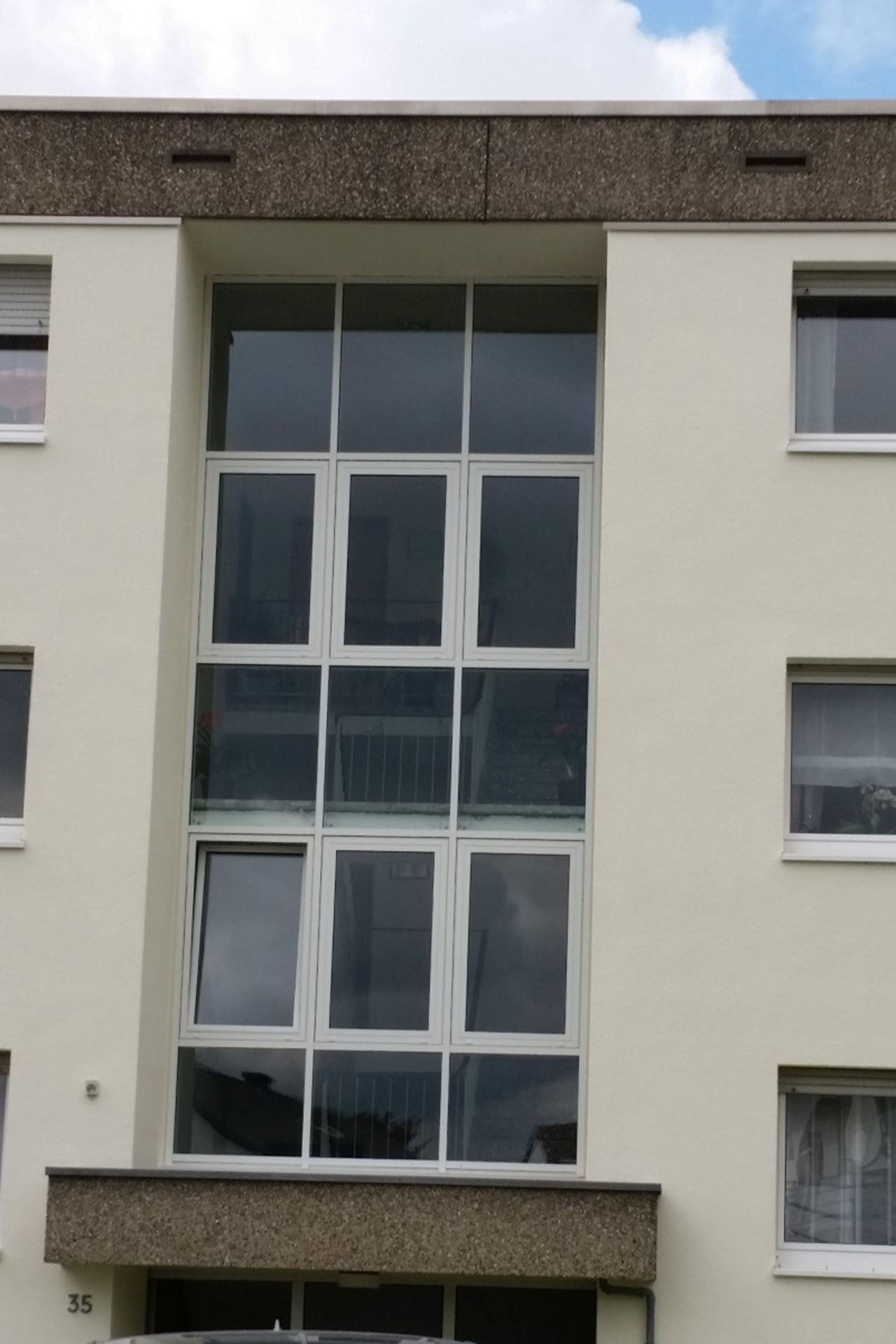 Referenz von Metallbau Maroldt: Alufenster